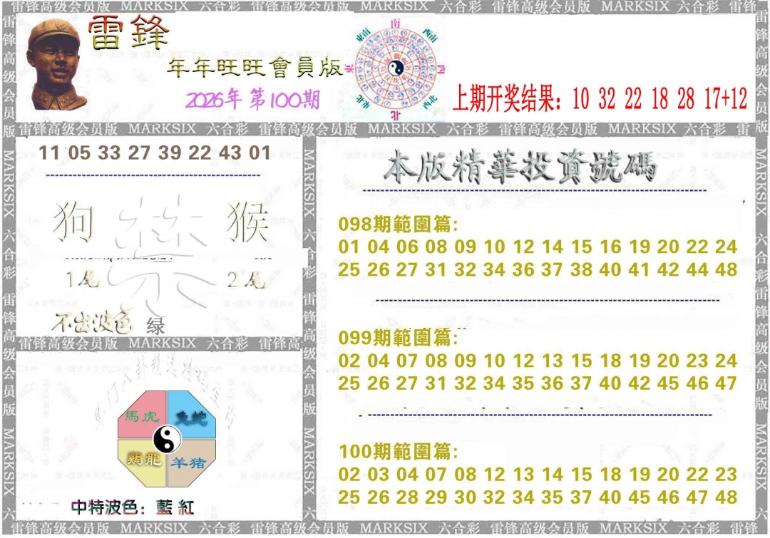 100期雷锋鼠年旺旺版[图]